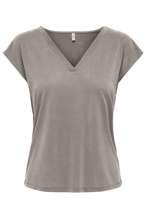 Only onlfree life s/s mod.v-neck top jrs